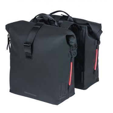 Basil SoHo LED dubbele fietstas 41L