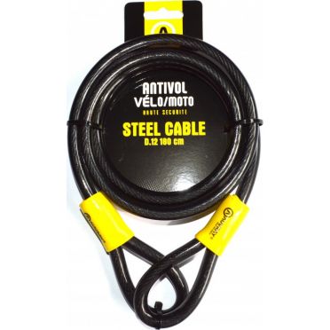 Auvray Steel Cable veiligheidskabel 1,8 m