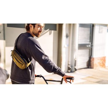 Chrome Heuptas met ritssluiting