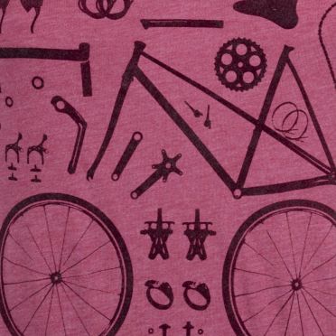 Dames T-shirt Le Patron - Fietsonderdelen