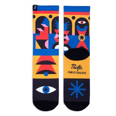 Paar Pacific & Co. Blinkin Eye fietssokken