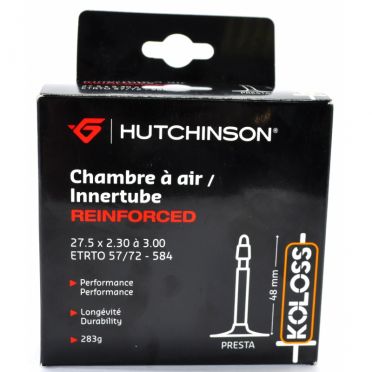 Hutchinson - Reinforced Inner Tube - 27,5" x 2,30-3,00