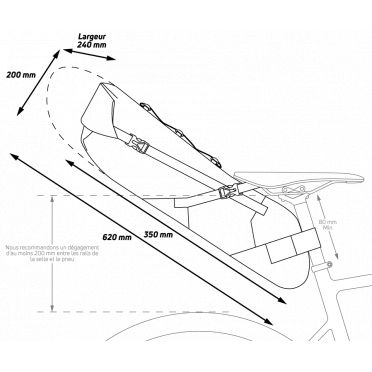 Zefal Z Adventure R17 zadeltas - 17 L
