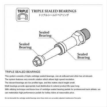 MKS Altijd aluminium pedalen