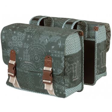 Basil Bohème dubbele fietstas 35L