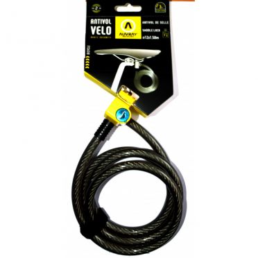 Auvray S Lock zadelslot met sleutel