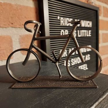 Tinnen Miniatuuur Racefiets