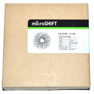Microshift 10-speed Road Cassette R10 Zilver