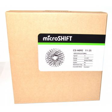 Microshift 9-speed Road Cassette R9 Zilver