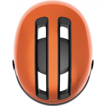 Abus HUD-Y ACE vizier stadsfietshelm met geïntegreerde verlichting