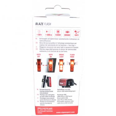 Sigma Blaze USB fietsremlicht