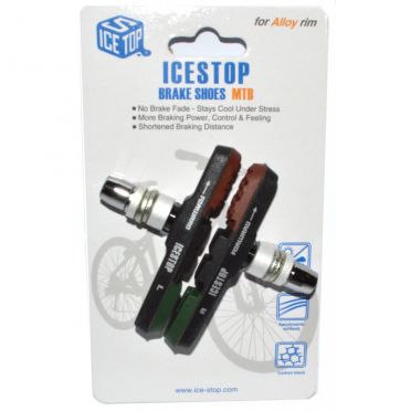 Paar Icestop tri-compound MTB-schroefschaatsen 72 mm