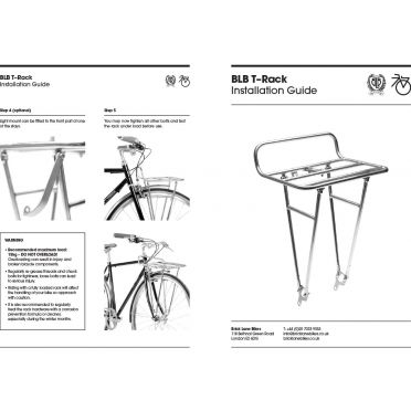 BLB T-Rack Voordrager Zilver