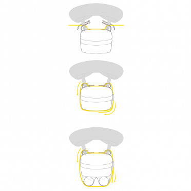 Topeak Elementa zadeltas
