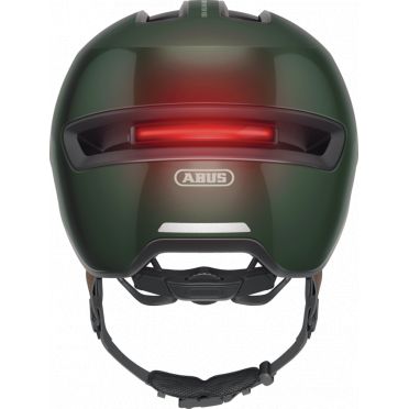 Abus HUD-Y ACE vizier stadsfietshelm met geïntegreerde verlichting