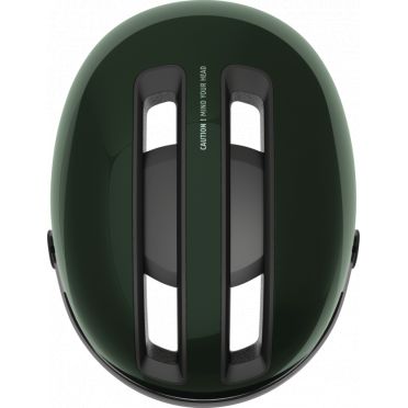 Abus HUD-Y ACE vizier stadsfietshelm met geïntegreerde verlichting