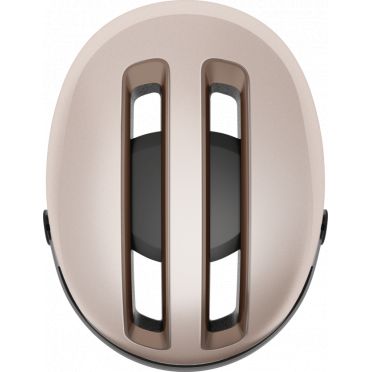 Abus HUD-Y ACE vizier stadsfietshelm met geïntegreerde verlichting