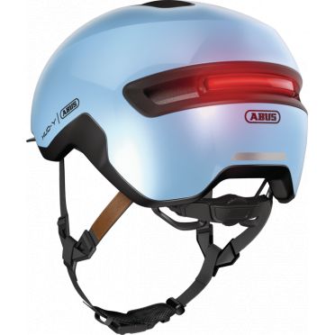 Abus HUD-Y Urban Fietshelm met geïntegreerde verlichting