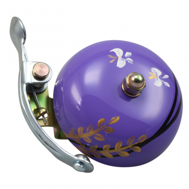 Handbeschilderde Japanse kraanvogel fietsbel