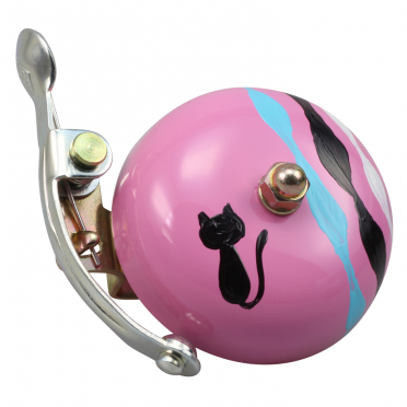 Handbeschilderde Japanse kraanvogel fietsbel