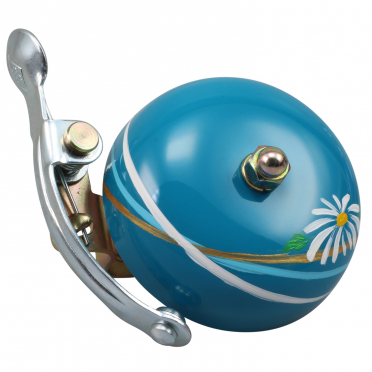 Handbeschilderde Japanse kraanvogel fietsbel