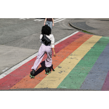 Chrome Tensile Sling schoudertas