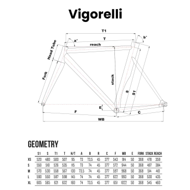Cinelli Vigorelli-frameset