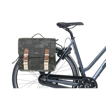 Basil Bohème dubbele fietstas 35L