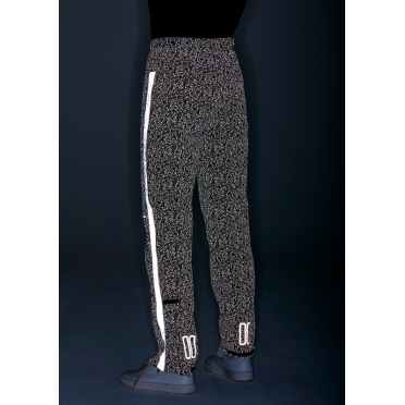 Basil Skane HiVis heren fietsregenbroek