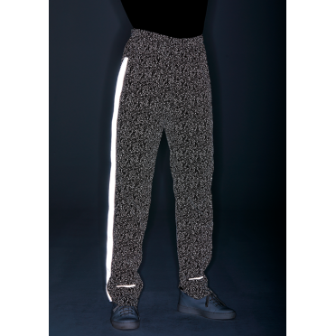 Basil Skane HiVis heren fietsregenbroek