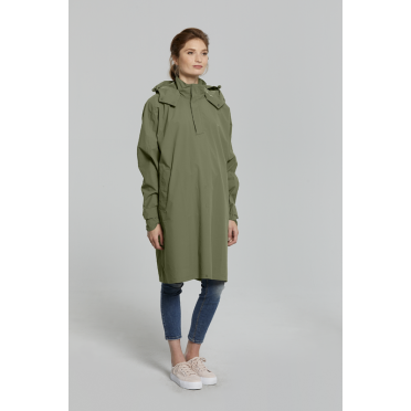 Basil Mosse unisex regenponcho