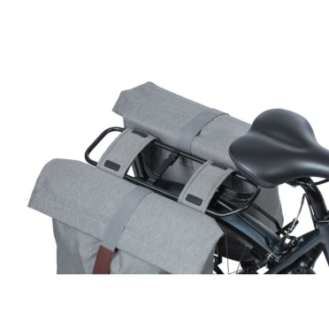 Basil City dubbele fietstas 28-32L