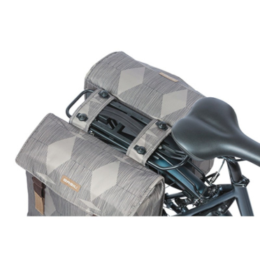 Basil Elegance dubbele fietstas 40-49L