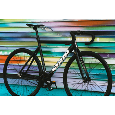 Fixie/singlespeed fiets State Bicycle 6061 Black Label v3