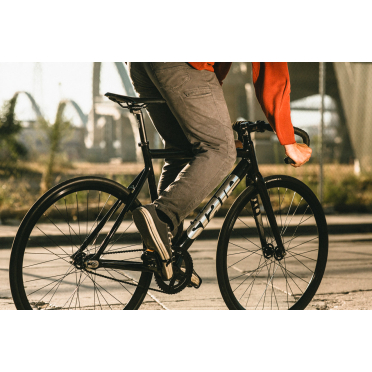 Fixie/singlespeed fiets State Bicycle 6061 Black Label v3