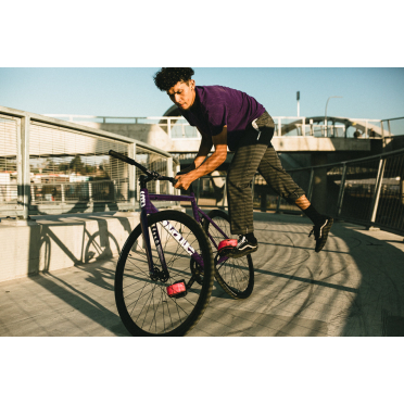 Fixie/singlespeed fiets State Bicycle 6061 Black Label v3