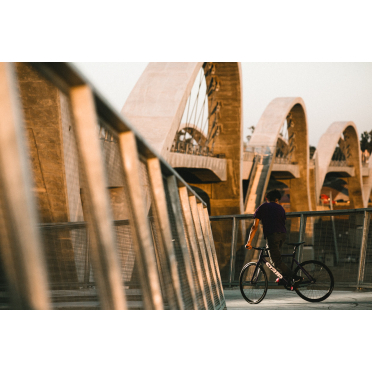 Fixie/singlespeed fiets State Bicycle 6061 Black Label v3