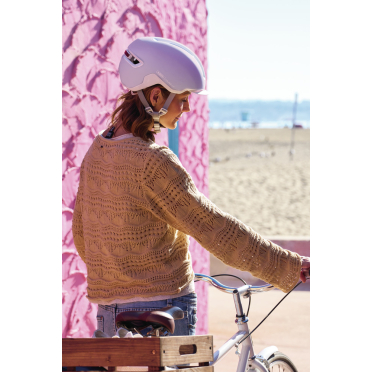 Abus HUD-Y Urban Fietshelm met geïntegreerde verlichting