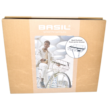 Basil Portland voorrek zilver met randen