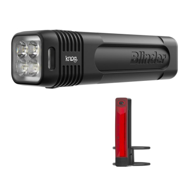 Knog Blinder Pro fietsverlichtingscombinatie voor en achter