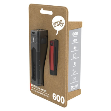 Knog Blinder Pro fietsverlichting voor en achter