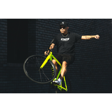 Fixie/singlespeed fiets State Bicycle 6061 Black Label v3