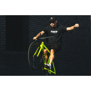 Fixie/singlespeed fiets State Bicycle 6061 Black Label v3
