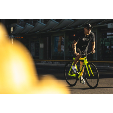 Fixie/singlespeed fiets State Bicycle 6061 Black Label v3