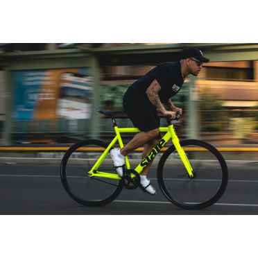 Fixie/singlespeed fiets State Bicycle 6061 Black Label v3