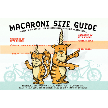 Kinderfiets 6 t/m 9 jaar Fairdale Macaroni 20