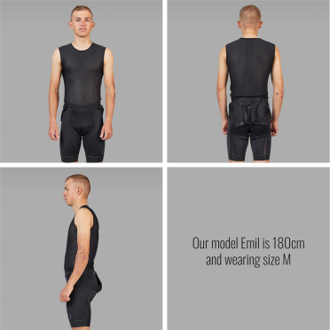 GripGrab ultralicht mesh mouwloos ondershirt, 3-pack