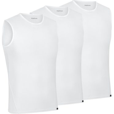 GripGrab ultralicht mesh mouwloos ondershirt, 3-pack
