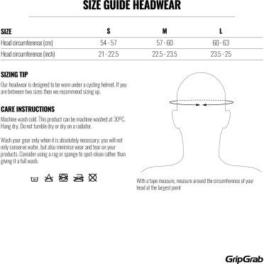 GripGrab winddichte winterfietsmuts