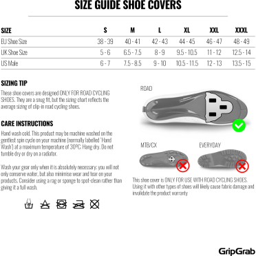 GripGrab RaceThermo winter racefiets overschoen